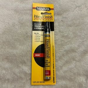 NEW IN PACKAGE MINWAX WOOD FINISH STAIN MARKER. Ebony color